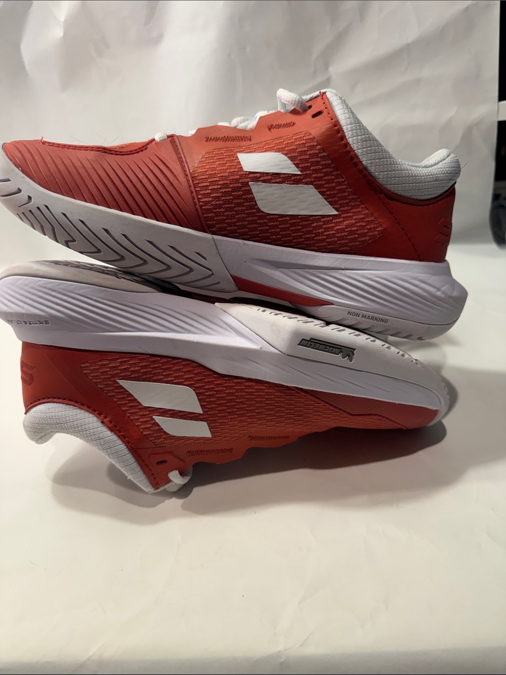 Babolat SFX 4 All Court Women’s Tennis Shoes Orange White Size 8
